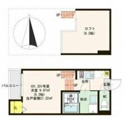 アジュール東新丁の間取り画像