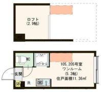 ハーモニーテラス桜丘の間取り画像