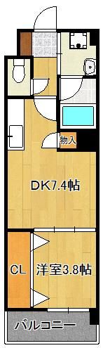 コンプレート水巻の間取り画像