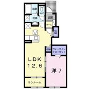 フォルトゥナ ヴィラⅡの間取り画像