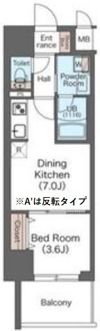 レオンコンフォート神戸駅前の間取り画像