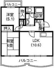 シンフォニー三和Ⅰの間取り画像