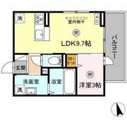 D－ROOM西熊本駅の間取り画像