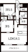 サニーコート・Kの間取り画像