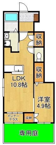 ラピュタ宮前の間取り画像