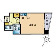 ルシード光帆天神南の間取り画像