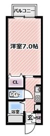 グリーンコート忍ケ丘の間取り画像