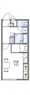 レオパレス青葉台の間取り画像