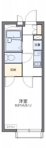 レオパレス楓の間取り画像