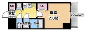 守口駅前敷島ビルの間取り画像