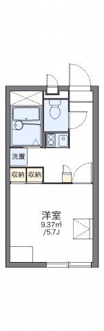 レオパレスパレ ロワイヤルの間取り画像