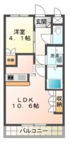 ルミナス・ヨシダAの間取り画像