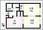 Melati新大津の間取り画像