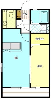 ドエル志都呂Bの間取り画像