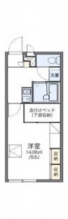 レオパレス千代大橋の間取り画像