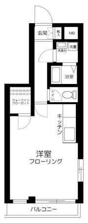 指扇駅前プラザの間取り画像