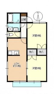 コーポ・ロゼの間取り画像