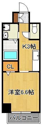 ピノ到津の間取り画像