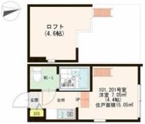 フラワーテラスの間取り画像