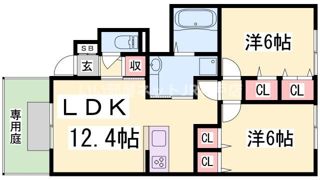 すずらんハイツの間取り画像