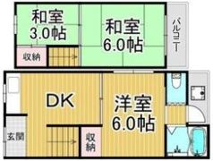 螢池南町2丁目テラスの間取り画像