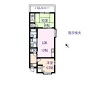 ラポール原田の間取り画像