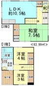 福柳木1丁目米本邸の間取り画像