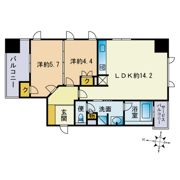 グランドメゾン平尾ザ・スタイルの間取り画像
