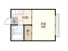 アレイ牛田の間取り画像