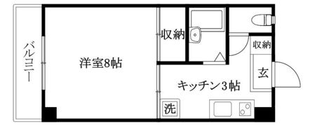 烏谷ビルの間取り画像