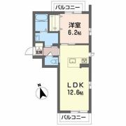 リーフガーデン1の間取り画像