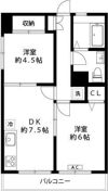 ロアジール調布の間取り画像