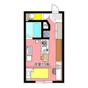 あさひレジデンス上中居の間取り画像