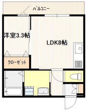 バーソロミュー・くまの間取り画像