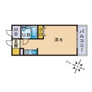 ラ・レジダンス・ド・天神の間取り画像
