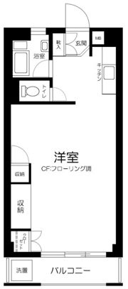 オーク菊名マンションの間取り画像