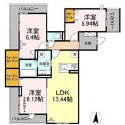 プライム レジデンスの間取り画像