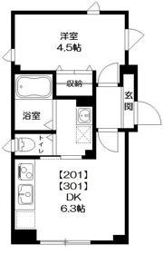 アンバーコートの間取り画像