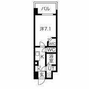 ミラージュパレス難波幸町の間取り画像