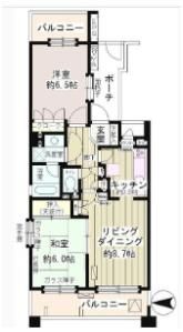 大森パーク・ホームズ ベイサイドコートの間取り画像