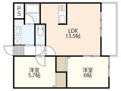 メープルNAKAGAWAの間取り画像