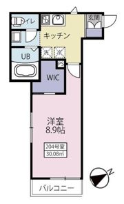 レスコガーデンの間取り画像