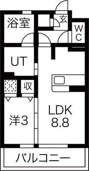 リジョイスリバー1の間取り画像