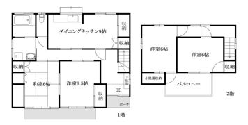 古川南2丁目戸建の間取り画像