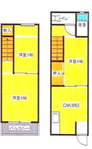 貸家 大阪市都島区都島本通2丁目の間取り画像