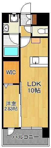 ざ・紫川さくら通りの間取り画像