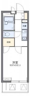 レオパレスすずしろの間取り画像