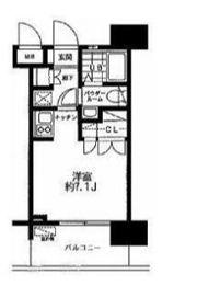 レジディア大森東の間取り画像