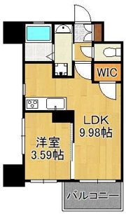 GALA PLATINUM COURTの間取り画像