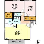 アシュランス A棟の間取り画像